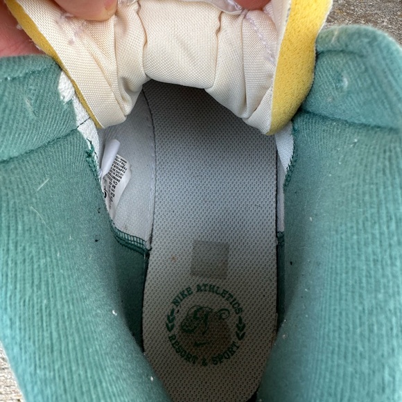 Men’s Nike Blazer Vintage Mid ‘77 PRM White Bicoastal Green Size 12 High Tops - Picture 13 of 15